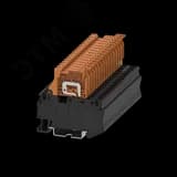 Клемма TC 1-1 с размыкателем, сечение 4 мм. кв., черная