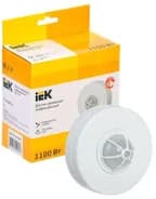 Детектор движения ДД 024 1100Вт угол. обз. 120-360град. 6м IP33 бел. IEK LDD11-024-1100-001