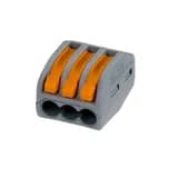 Универсальная многоразовая 3-проводная клемма WAGO 0.08-2.5