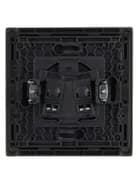 Розетка 1-м СП FORTE&PIANO FP318 10А без заземл. без защ. шторок винт. крепл. сер. IEK FP-R10-10-K03