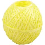 Шпагат полипропиленовый 1000 текс, 100 м желтый