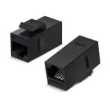Проходной адаптер Cabeus CA-KJ-8p8c-C5e (RJ45-RJ45, CAT.5E, UTP, Keystone Jack) (9679c)