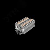 Клемма TP 1-1 проходная Push-in, сечение 10 мм. кв., серая