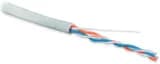 Кабель витая пара, не экранированная 2х2х0,51 Hyperline U/UTP2-C5-S24-IN-LSZH-GY-500 (500 м)