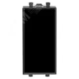 Avanti Кнопка "Черный квадрат", 16A, 1 модульная