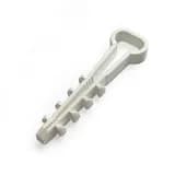 Дюбель-хомут 5-10мм для пл. кабеля, белый (50шт). ПЭМИ