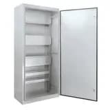 Каркас напольный цельносварной ЭРА ВРУ-1 (2000х800х450) IP54 в комплекте с боковыми панелями серый ЭРА