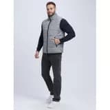 Жилет утепленный Офис (тк.Дюспо), серый, р. 44-46