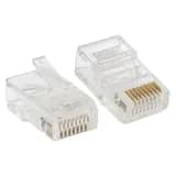 Коннектор RJ-45 TERACOM PRO неэкранированный 8P8C 30мкд Cat.5E универсальный (упак.10шт) EKF