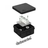 Коробка огнестойкая для о/п двухкомпонентная 60-0300-FR10.0-8 Е15-Е120 RAL9005 100х100х50 (14 шт/кор)