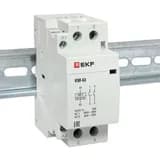 Контактор модульный КМ 63А 2NО (2 мод.) EKF km-2-63-20
