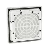 Решетка вентиляционная с фильтром 112х112 мм, IP54 КЭАЗ Optima