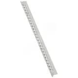 Планка маркировочная 2.3мм буквы (I) черная/белая Memocab 240шт