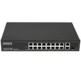 Неуправляемый 18 портовый коммутатор с 16 PoE портами SW-61621(300W) Osnovo