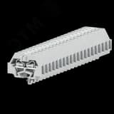 Клемма TB 1-1 с бок. подключ. с защелк. ножками, сечение 1,5 мм. кв., светло-серая