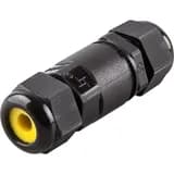 Соединительконнектор для проводов LD520 3контактный водонепроницаемый черный 49113