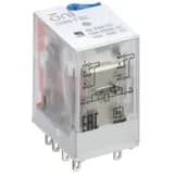 Реле интерфейсное ORM 2C 24В DC со светодиодом и тестовой кнопкой