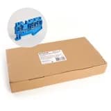 Зажим пружинный 3проводной проходной ЗНИ 40 JXB ST 4 синий STEKKER 39970