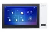 Монитор видеодомофона IP 7 дюймовый, белый 1024x600 разрешение Dahua DH-VTH2421FW-P