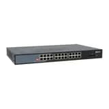 Промышленный неуправляемый коммутатор U-2GX/SFP-24GTP-R, 2 порта 1000Base-X SFP, 24 порта 10/100/1000Base-T(X) RJ45 c PoE, монтаж в 19" стойку TSX EKF