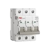 Выключатель автоматический AV-10 3P 1A (D) 10kA EKF AVERES