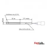Датчик температуры бойлера косвенного нагрева (кабель 3.75 м) NTC 10K b3950 6x50 мм