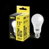 Лампа светодиодная A60 груша 11Вт 230В 3000К E27 IEK