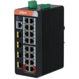 16-портовый гигабитный управляемый коммутатор с PoE, промышленное исполнение DH-IS4420-16GT-240 Dahua