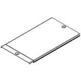 Крышка на лоток с заземлением осн. 200 L2000 (8 шт/уп) DKC 35514