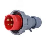 Вилка переносная 3Р+РЕ 16А 380В IP67 ВП-103