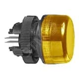 Головка индикатора 22мм желтая