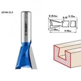 Фреза пазовая фасонная "Ласточкин Хвост" 25.4x26мм, угол 14град. ЗУБР