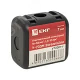 Сжим ответвительный (орех) У-733М (16-35 мм2, 1,5-10 мм2) розничный стикер StreamLine EKF