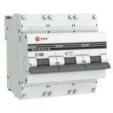 Автоматический выключатель 3P 100А (C) 10kA ВА 47-100 EKF PROxima (mcb47100-3-100C-pro)