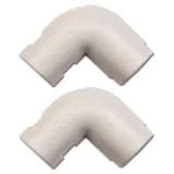 Поворот на 90град. для жестких труб d25 разъемн. IP40 DKC 50525