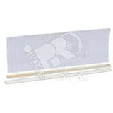 Держатели этикеток высотой 24мм ш = 180мм (12шт)