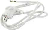 Шнур сетевой с вилкой 3м с заземл. ПВС 3х1.5 бел. U-3x1.5-3m-W ЭРА Б0048708
