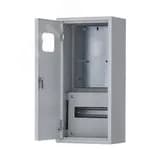 Корпус металлический учетный навесной 520х250х160 3-фазный 9 модулей IP31 ЩРУН-3/9