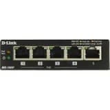 Неуправляемый 5-ти портовый коммутатор DES-1005P/B1A D-Link