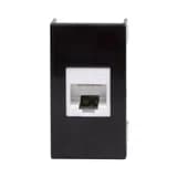 Розетка RJ-45 кат.5E,Viva,1 мод., черн DKC (45238)