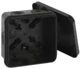 Коробка распределительная ОП 85х85х45мм двухкомпонентн. 8 вводов IP65 черн. Ruvinil 67240Ч