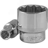 Головка торцевая 12-гранная 1/2"DR, 8 мм