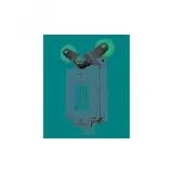 Выключатель путевой ВП 16Е-23Б-251-55 У2.3, V-образный рычаг с роликомна каждом плече, с сальником, cамовозврат, 1з+1р, IP55