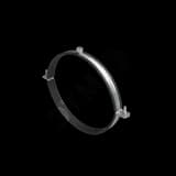 Хомут для воздуховодов с изоляцией с гайкой М8 для труб d 500 мм