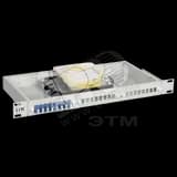 Кросс оптический 1U распределительный укомплектованный SC (Simplex) 20шт (OS2) ITK