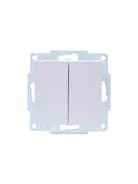 Выключатель 2-кл. СП Vesna механизм бел. LEZARD 742-0288-101