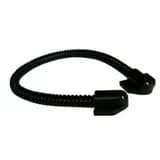 KL-8 ПВХ Кабель-канал гибкий для перехода на дверь (черный)