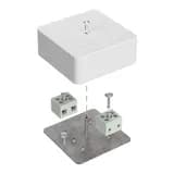 Коробка огнестойкая для кабель-канала 40-0450-FR6.0-4 Е15-Е60 (латунь) RAL9003 75х75х30 (87 шт/кор) Промрукав