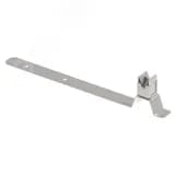 Держатель КЛИК безвинтовое исполнение со свободным креплением круглого проводника на пластине под черепицу L-265. Материал - нержавеющая сталь. МД-038-Н304 OSTEC