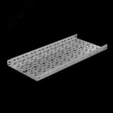 Лоток перфорированный 50х400х1,2 L6000 мм Быстрый монтаж ПЛЮС